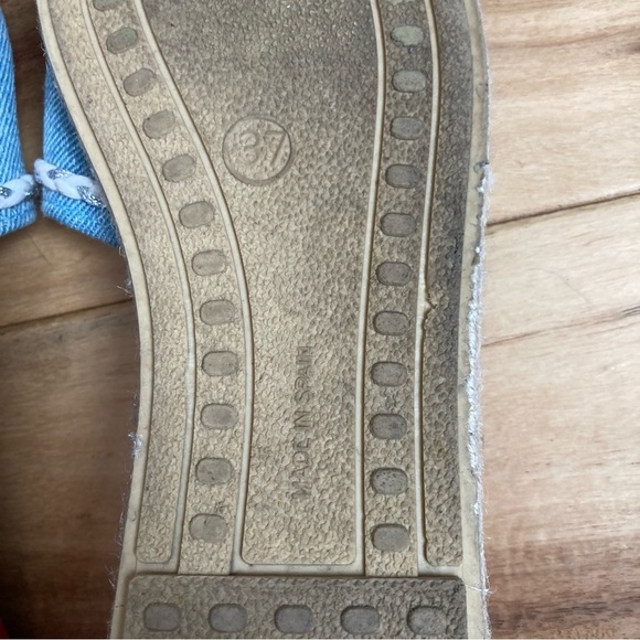 Eric Michael Espadrille Colorful Tassel Flats Sandals 37 - Picture 9 of 11